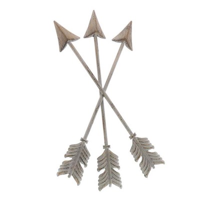 Rustic Native American Art Metal Arrow Wall Decor